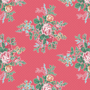 Simple Pleasures Floral Raspberry by American Jane