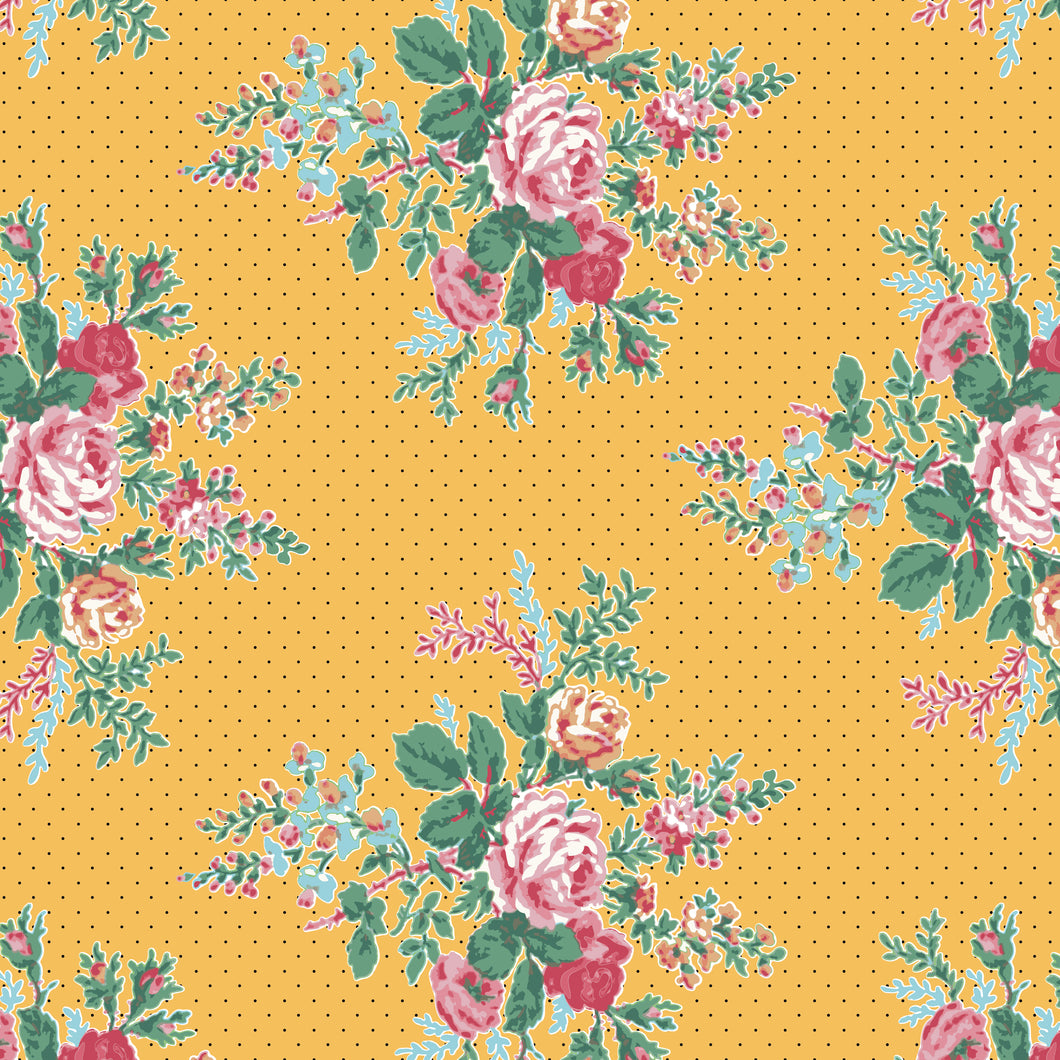 Simple Pleasures Floral Yellow by American Jane