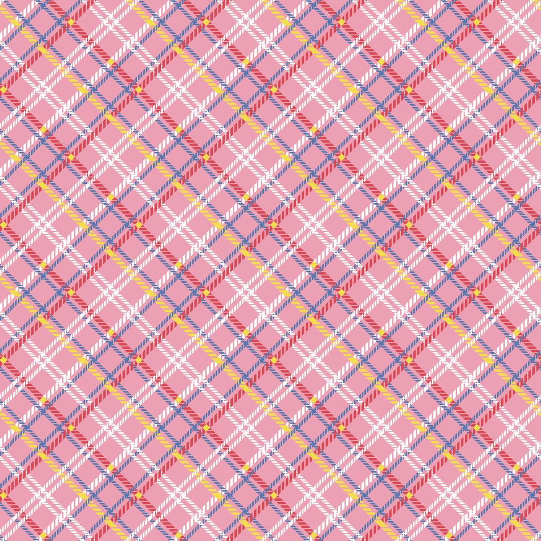 Simple Pleasures Plaid Pink by American Jane