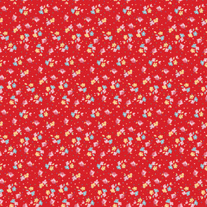 Simple Pleasures Calico Sweet Rose Strawberry by American Jane