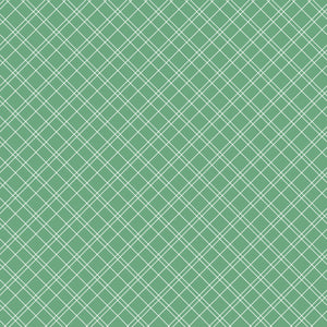 Simple Pleasures Grid Grass by American Jane