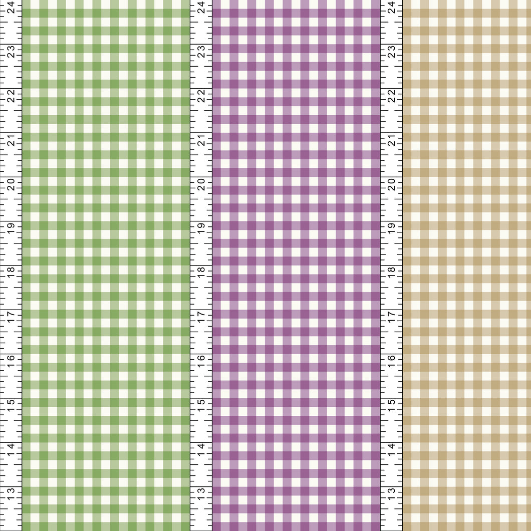 Simple Pleasures Gingham Stripes Multi by American Jane