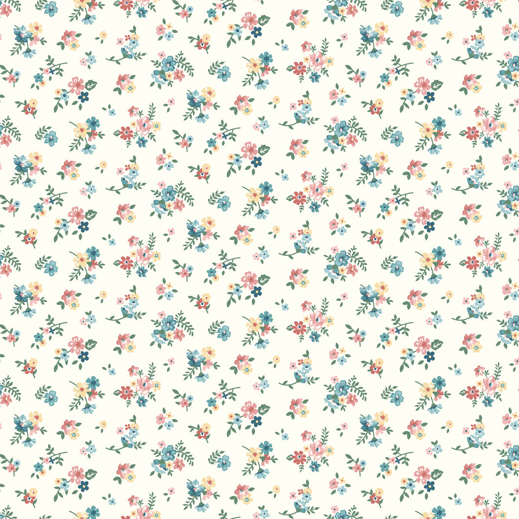 Mary Catherine Ditsy Floral Cloud by Amy Smart