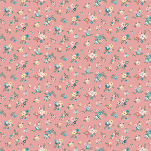 Mary Catherine Ditsy Floral Mellow Rose by Amy Smart