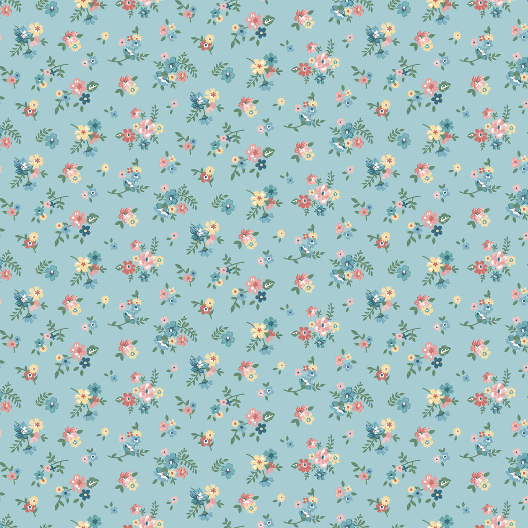 Mary Catherine Ditsy Floral Songbird by Amy Smart