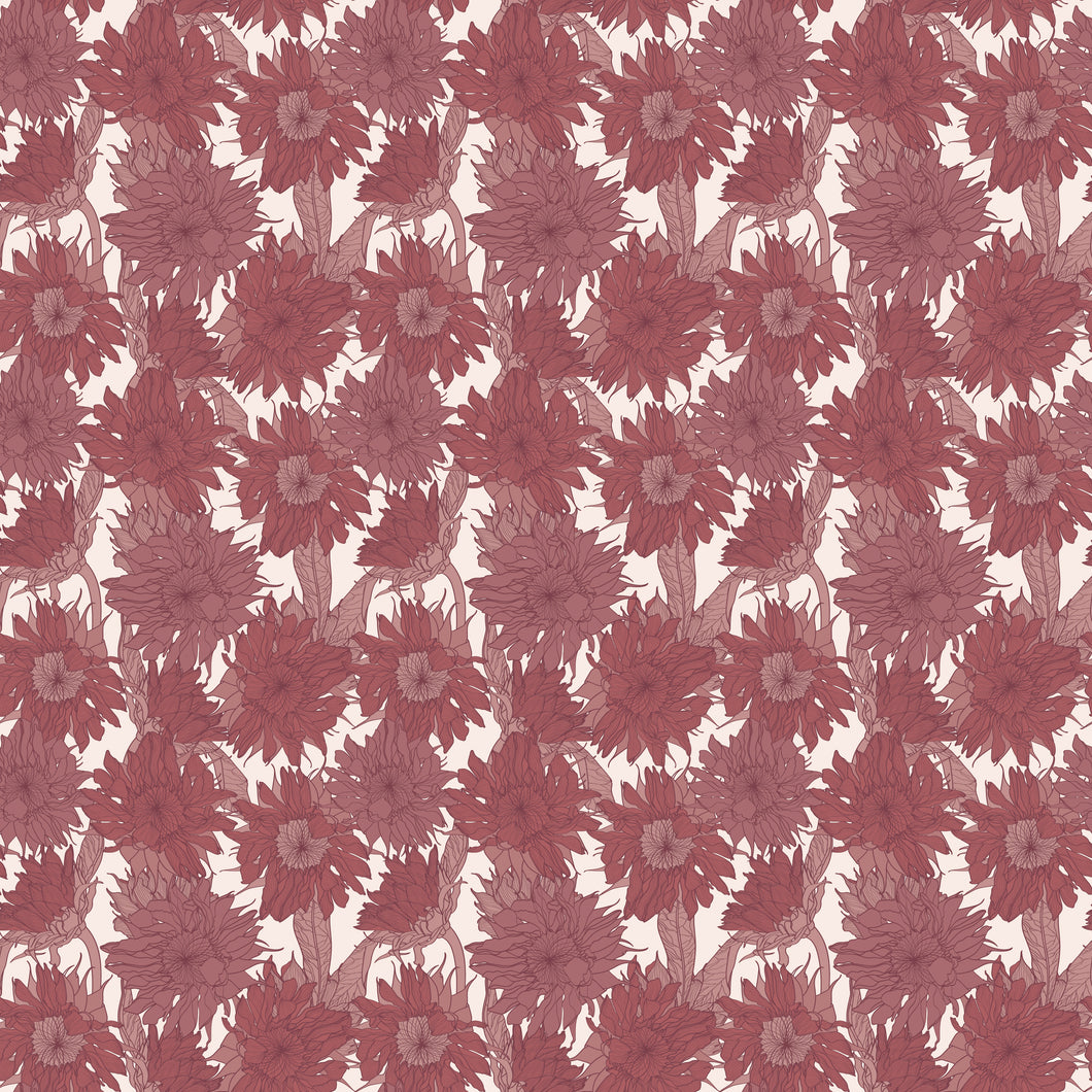 Evening on the Prairie Sunflower Dusty Rose by Modern Prairie
