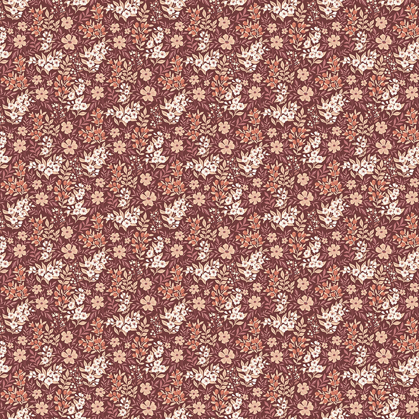 COMING SOON - Evening on the Prairie Ditsy Floral Marsala by Modern Prairie
