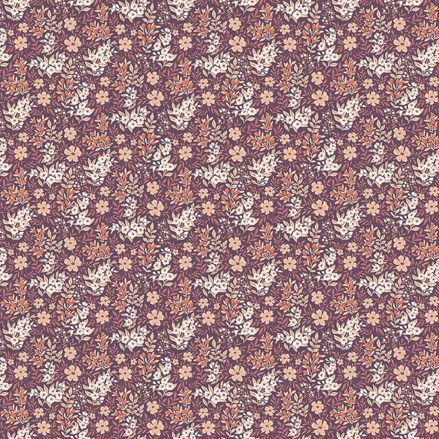 Evening on the Prairie Ditsy Floral Purple by Modern Prairie