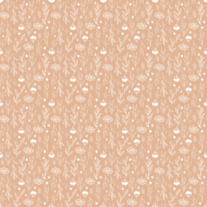 Evening on the Prairie Silhouette Floral Beige by Modern Prairie