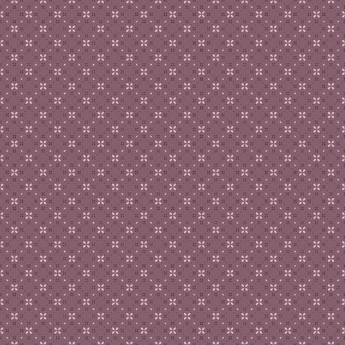 COMING SOON - Evening on the Prairie Geo Floral Grape by Modern Prairie