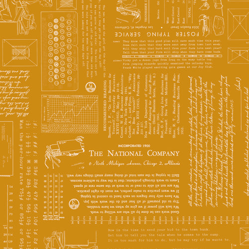 COMING SOON - TYPE/ography Butterscotch by Lori Holt