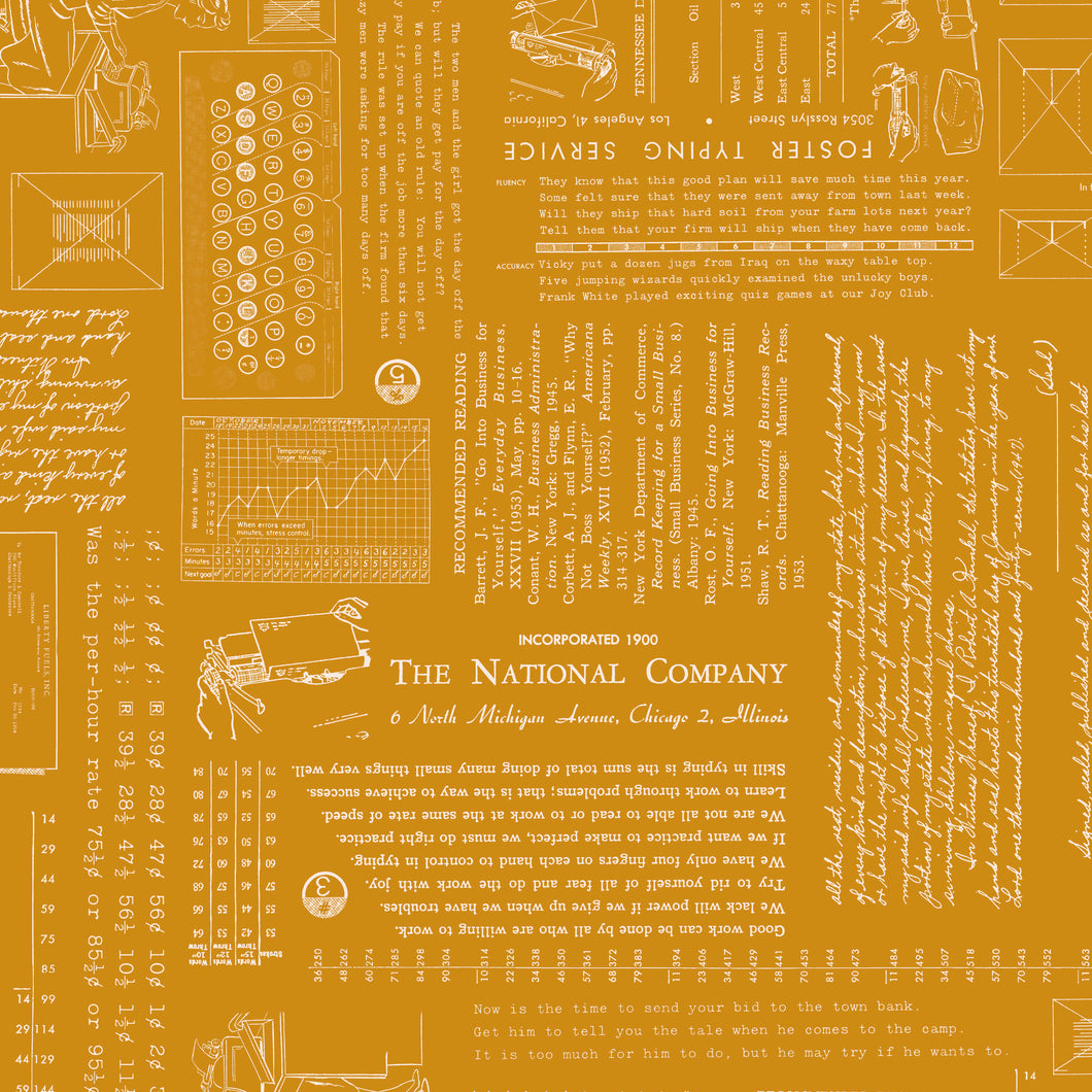 COMING SOON - TYPE/ography Butterscotch by Lori Holt