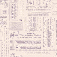 TYPE/ography Background Plum by Lori Holt