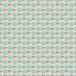 COMING SOON - Love You Always Floral Plaid Mist by Sandy Gervais