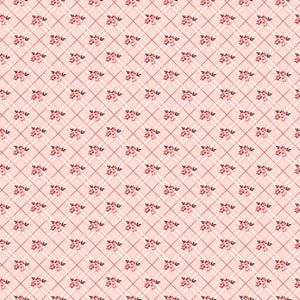 COMING SOON - Love You Always Floral Plaid Pink by Sandy Gervais