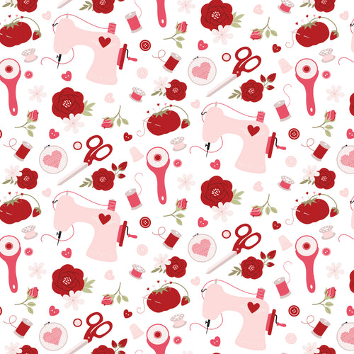 COMING SOON - Sew in Love Sewing White by Dani Mogstad