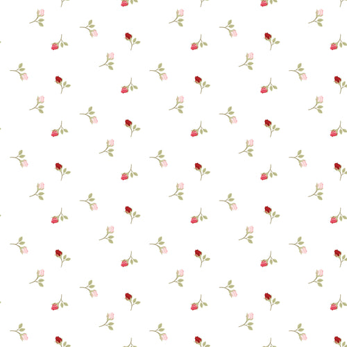COMING SOON - Sew in Love Rosebuds White by Dani Mogstad