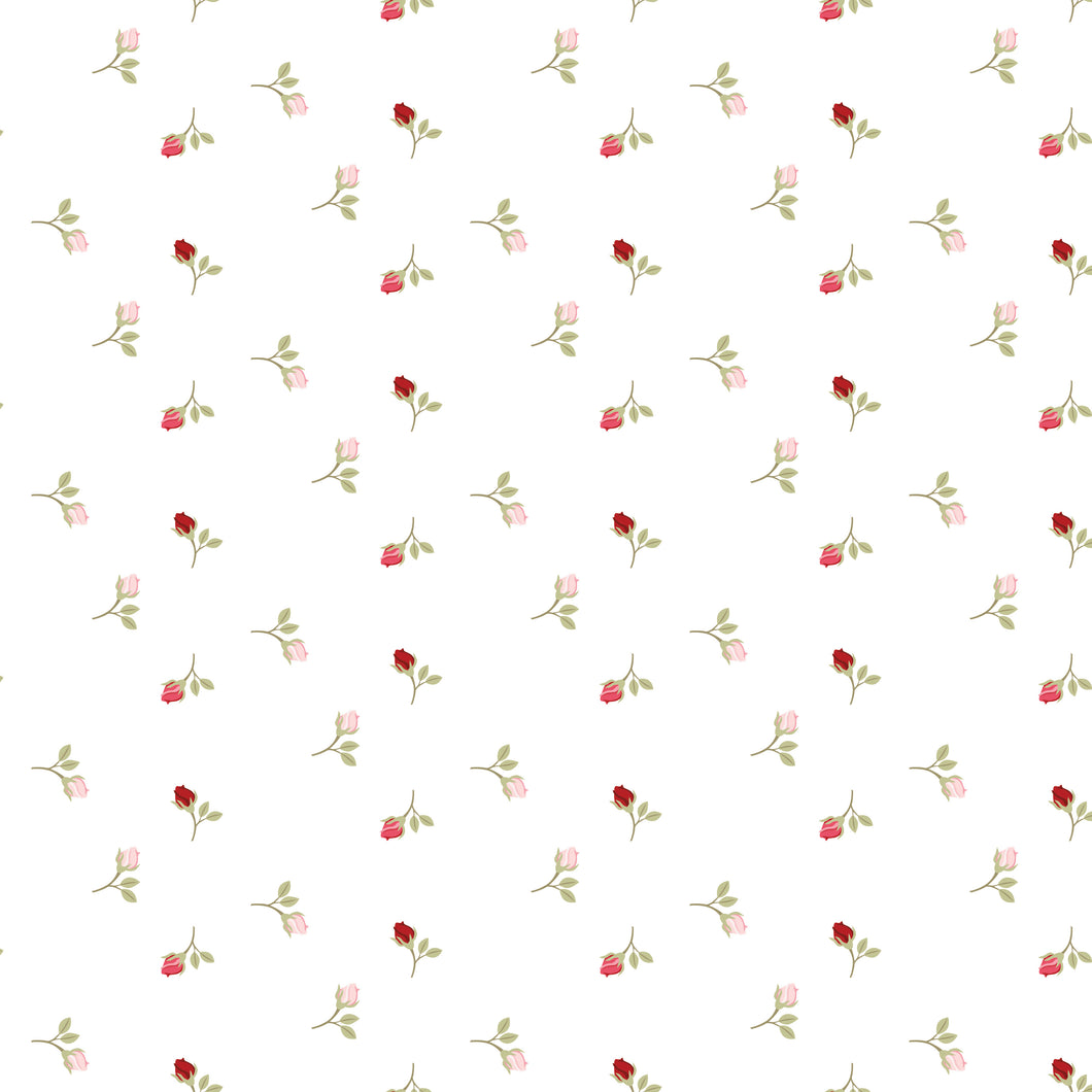 COMING SOON - Sew in Love Rosebuds White by Dani Mogstad