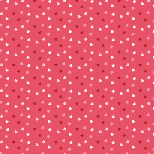 COMING SOON - Sew in Love Hearts Pink by Dani Mogstad