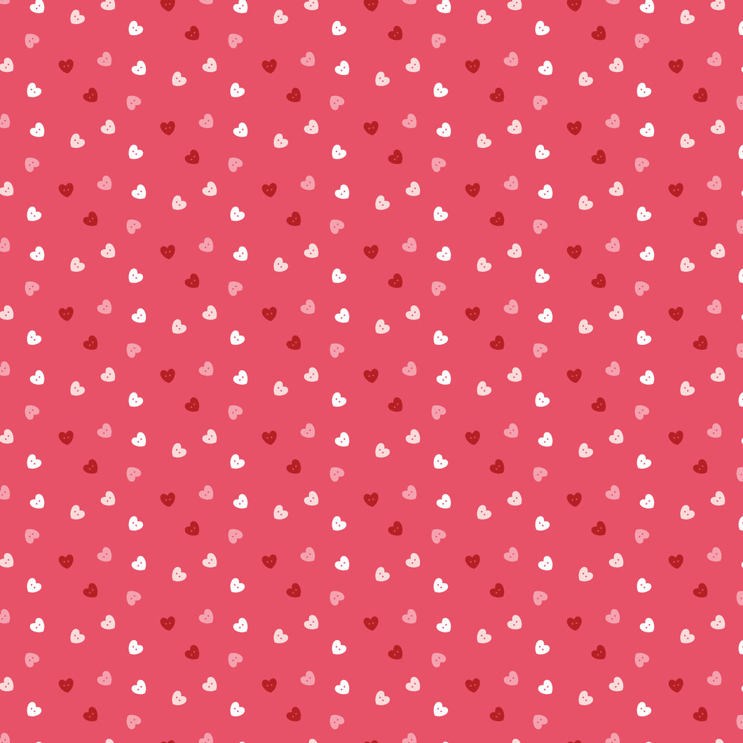 COMING SOON - Sew in Love Hearts Pink by Dani Mogstad