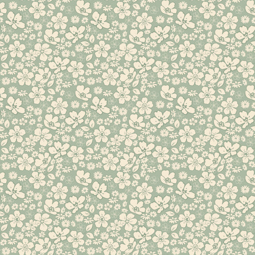COMING SOON - Morning Latte Tonal Floral Aloe by Sandy Gervais