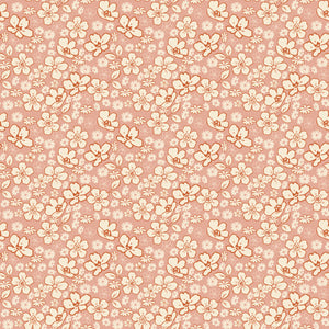COMING SOON - Morning Latte Tonal Floral Pink by Sandy Gervais