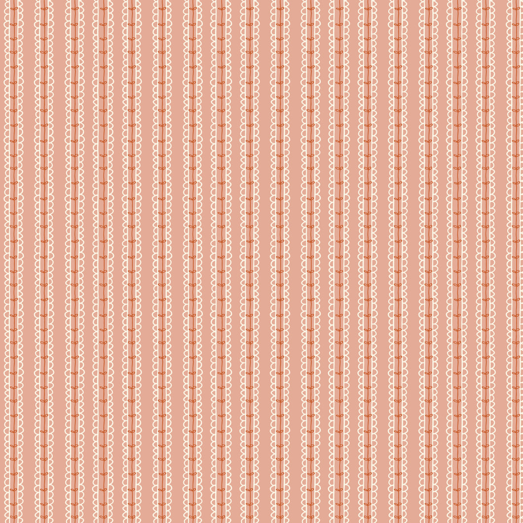COMING SOON - Morning Latte Stripes Pink by Sandy Gervais