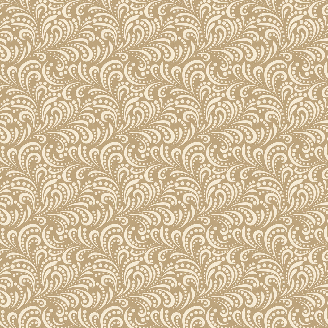 COMING SOON - Morning Latte Swirls Camel by Sandy Gervais