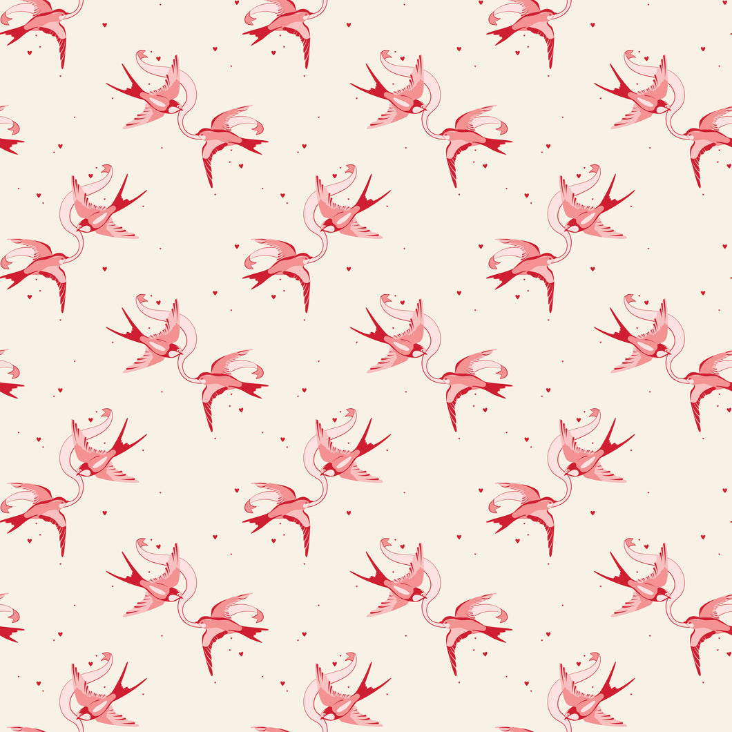 COMING SOON - Letters to Cupid Love Birds Cream by My Mind's Eye
