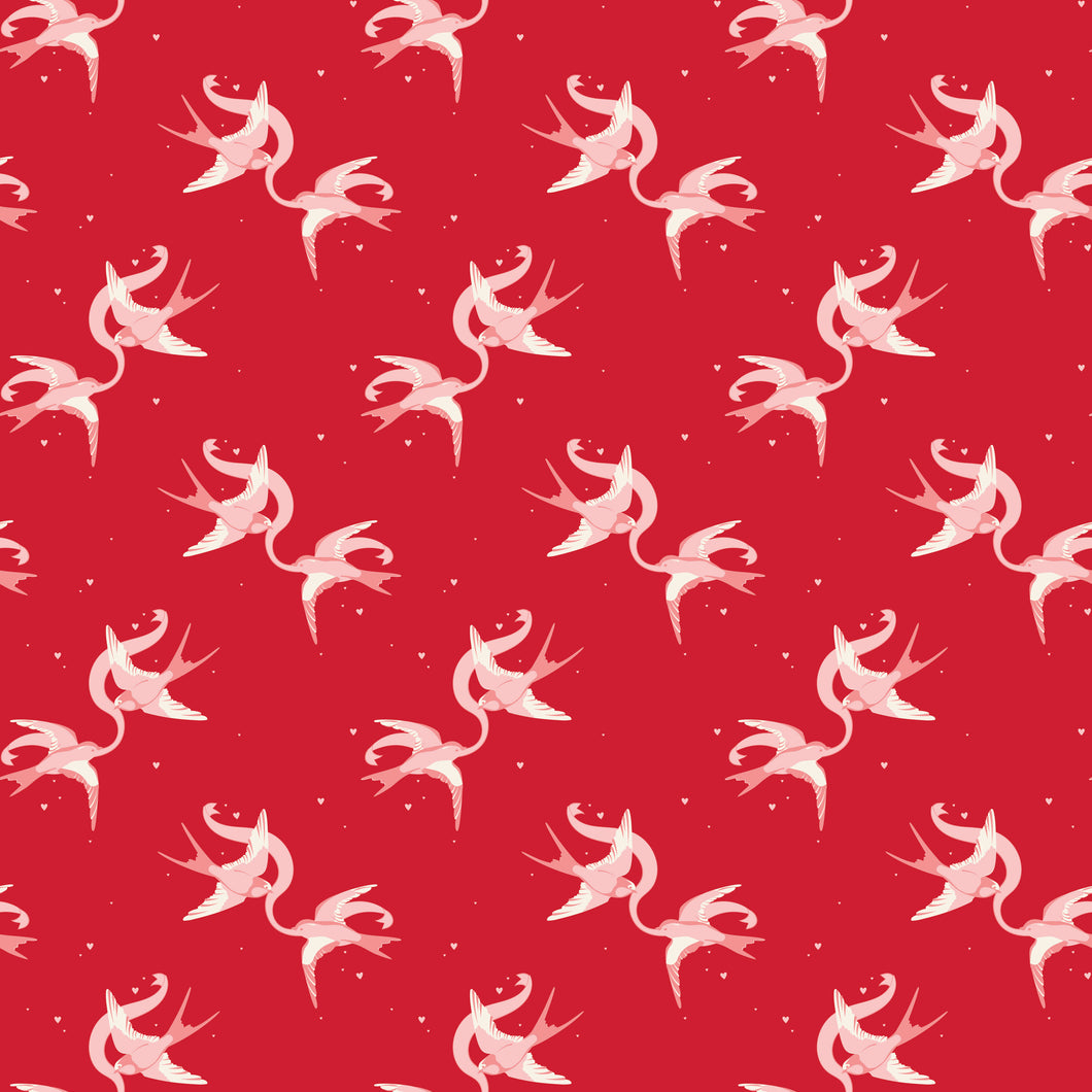 COMING SOON - Letters to Cupid Love Birds Red by My Mind's Eye