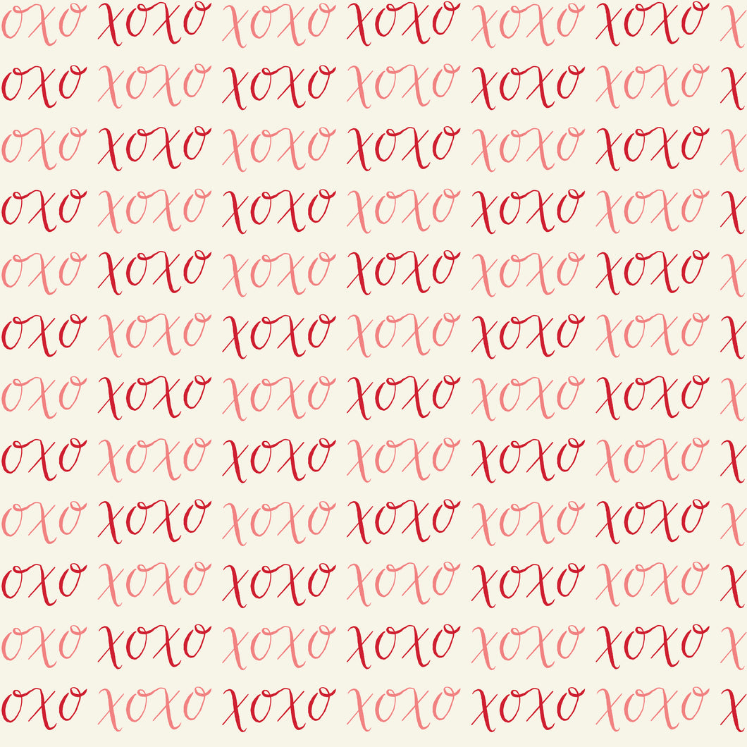 COMING SOON - Letters to Cupid XOXO Cream by My Mind's Eye