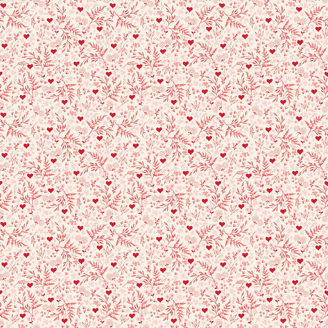 COMING SOON - Letters to Cupid Ditsy Floral Cream by My Mind's Eye