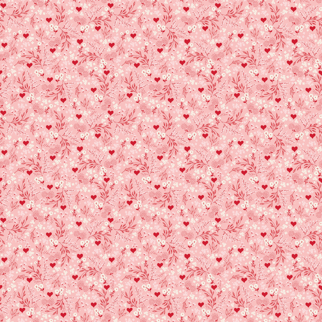 COMING SOON - Letters to Cupid Ditsy Floral Pink by My Mind's Eye