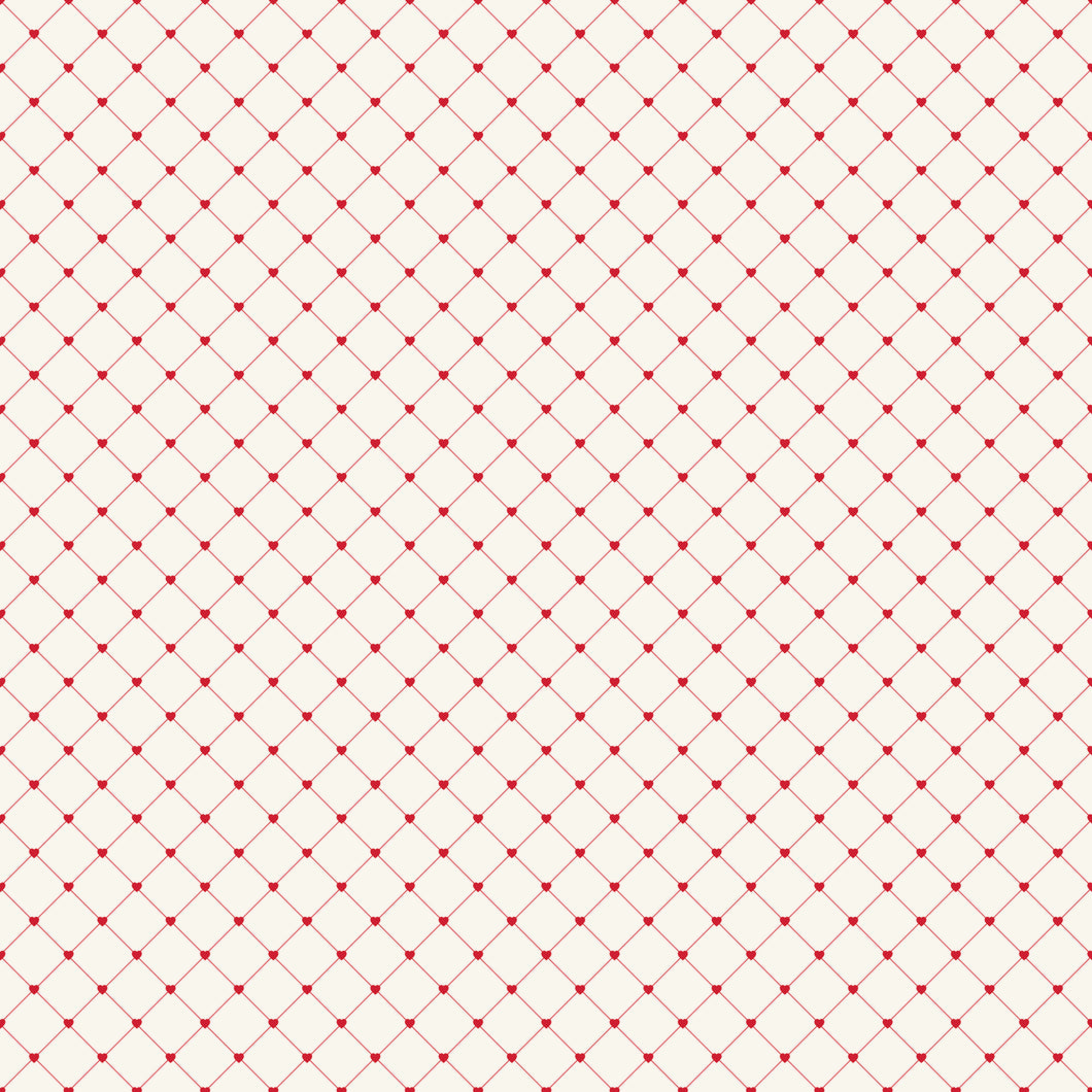 COMING SOON - Letters to Cupid Crisscross Cream by My Mind's Eye