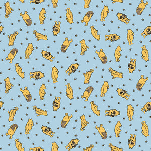COMING SOON - Winnie the Pooh Toss Blue by Echo Park Paper Co.