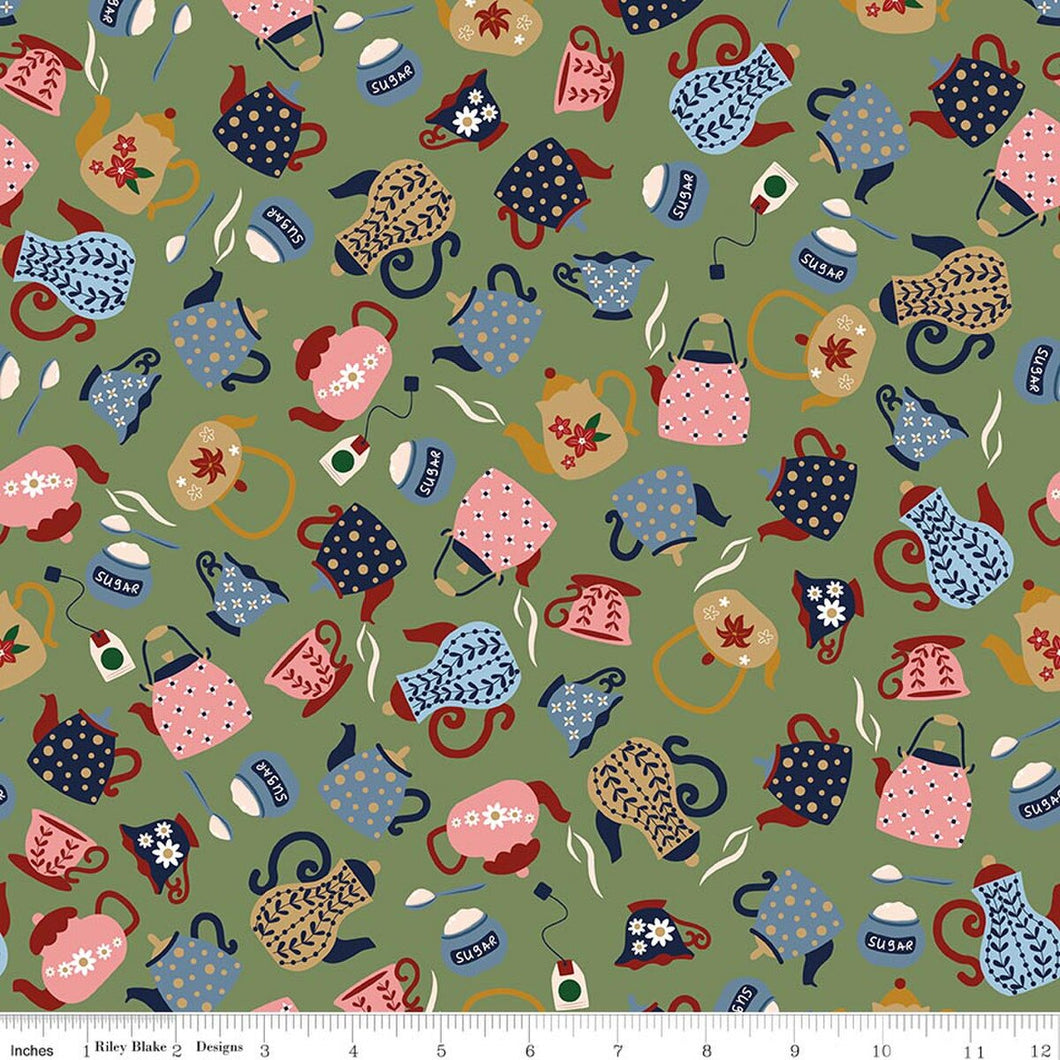 COMING SOON - A Spoonful of Sugar Tea and Sugar Green by Jennifer Long