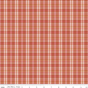 COMING SOON - A Spoonful of Sugar Plaid Poppins Apricot by Jennifer Long
