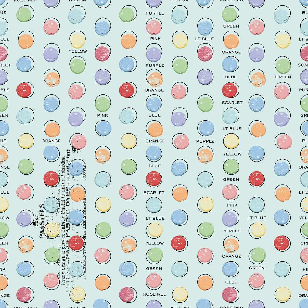 COMING SOON - Egg Hunt Egg Dye Dots Aqua by J. Wecker Frisch