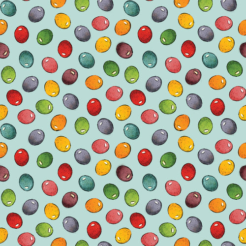 COMING SOON - Egg Hunt Jelly Beans Aqua by J. Wecker Frisch