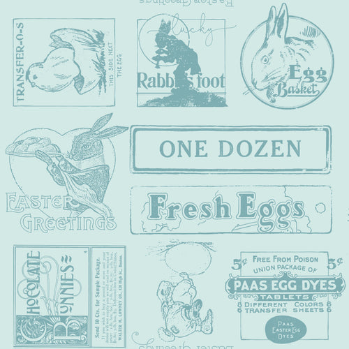 COMING SOON - Egg Hunt Easter Ads Aqua by J. Wecker Frisch