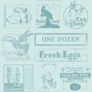 COMING SOON - Egg Hunt Easter Ads Aqua by J. Wecker Frisch
