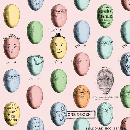 COMING SOON - Egg Hunt Egg Study Pink by J. Wecker Frisch