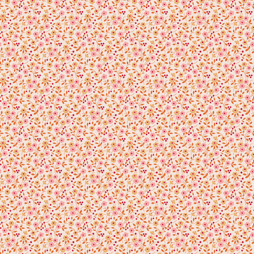 COMING SOON - Farmer's Daughter Floral Coral by Lori Holt