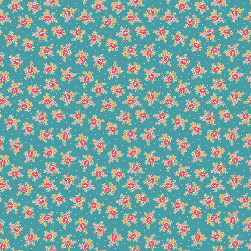 COMING SOON - Farmer's Daughter Bouquet Raindrop by Lori Holt