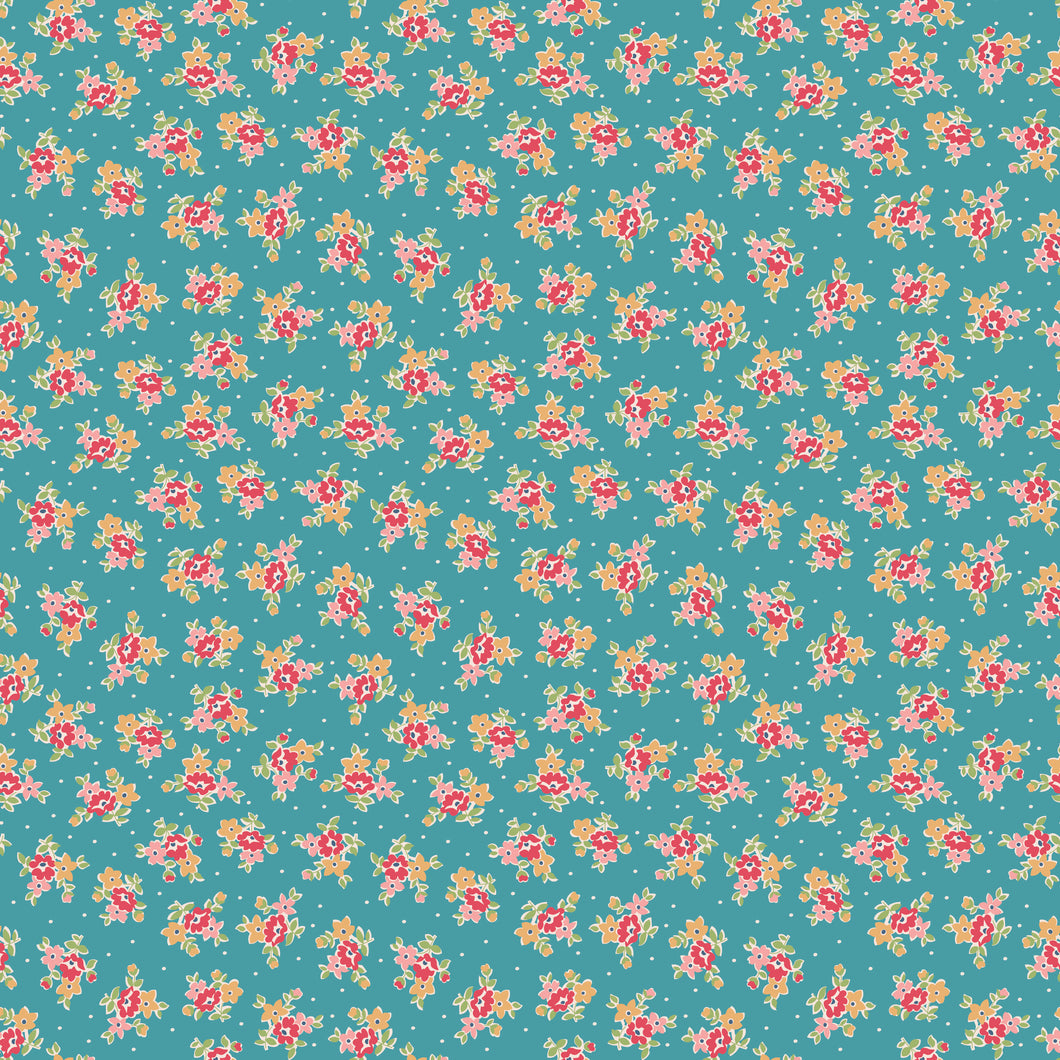 COMING SOON - Farmer's Daughter Bouquet Raindrop by Lori Holt