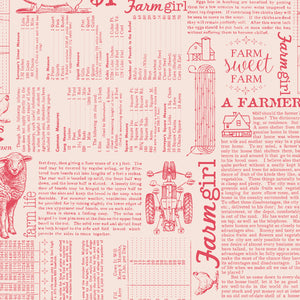 COMING SOON - Farmer's Daughter Farm Life Background Tea Rose by Lori Holt