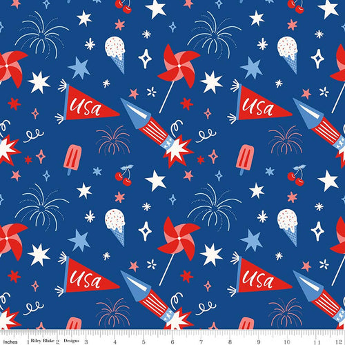 COMING SOON - Firecracker Main Blue by My Mind's Eye