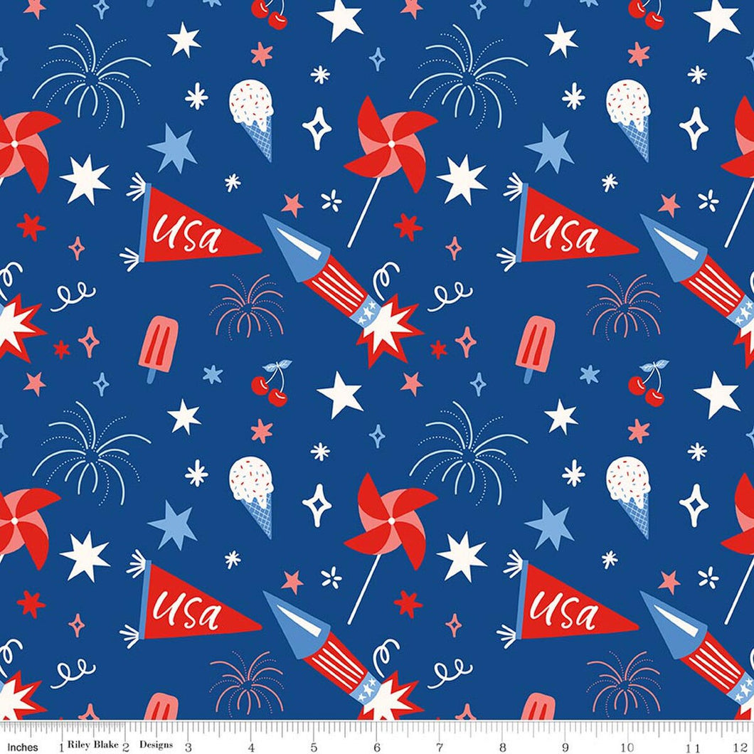 COMING SOON - Firecracker Main Blue by My Mind's Eye