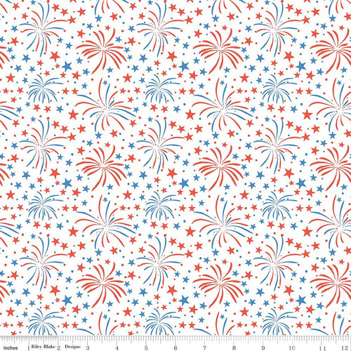 COMING SOON - Firecracker Fireworks White by My Mind's Eye