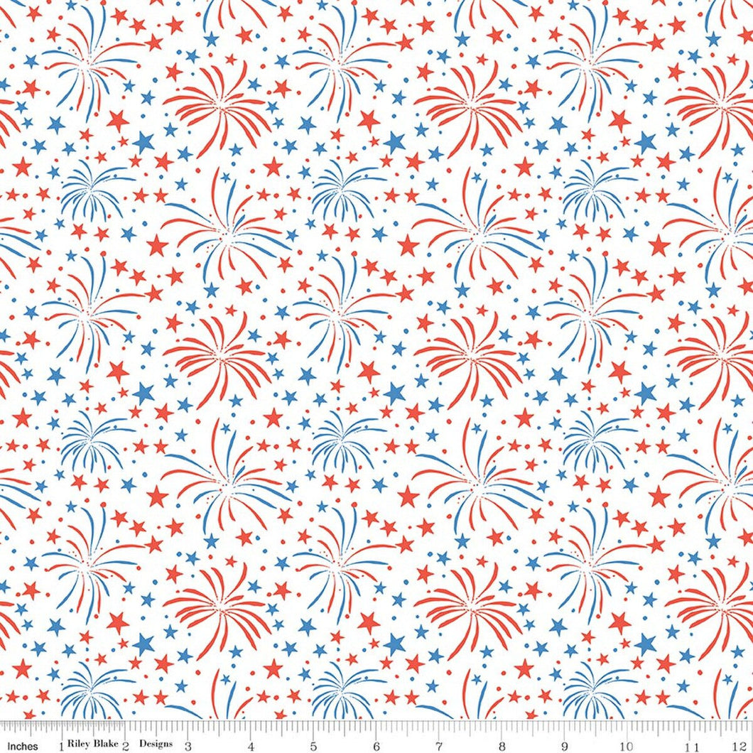 COMING SOON - Firecracker Fireworks White by My Mind's Eye